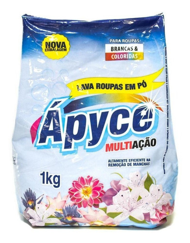 Sabão Ápyce Multiação Roupas Brancas E Coloridas 800 Grs