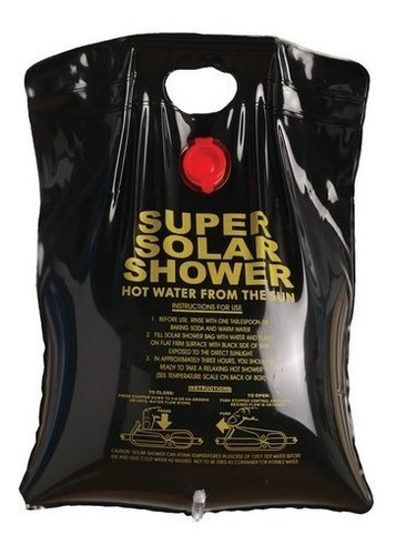 Regadera Ducha Solar Camping Excursion Aire Libre Shower