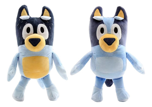 Peluches Bluey Y Bingo, Chilli Y Bandit Caricatura 2 Piezas