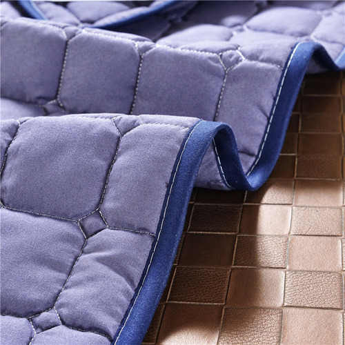 Cojín De Colchón De Cama De Masaje Spa Púrpura Ahumado