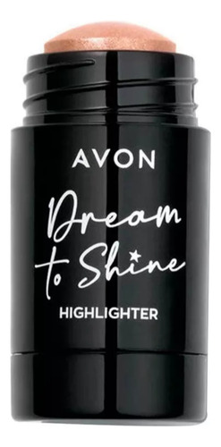 Iluminador facial en barra Dream To Shine de Avon en tono dorado