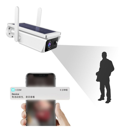 Imagen 5 de 8 de Cámara De Vigilancia Solar Wifi 128gb Exterior 1080 Garantia