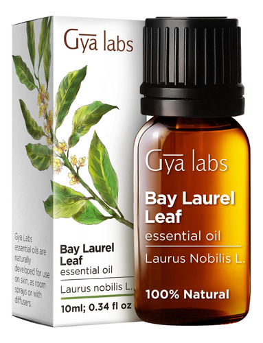 Gya Labs Aceite Esencial De Hoja De Laurel (0.3 Onzas Líqu.