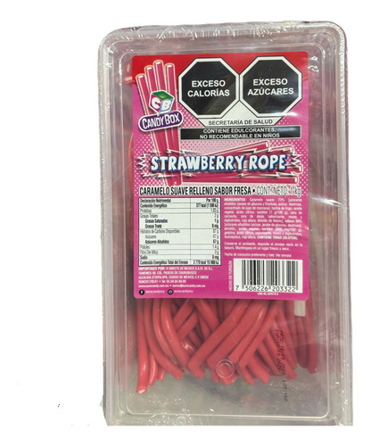 Caramelo Strawberry Rope 1kg