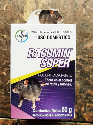 Racumin Roedeticida Anticuagulante 2pzas