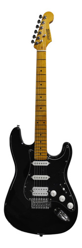 Guitarra Electrica Mccartney Stratocaster E-st-bk Negro