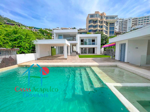 Cad Casa Daniela. Terraza Con Jardín Artificial, Alberca, Barra - Bar Y Gazebo