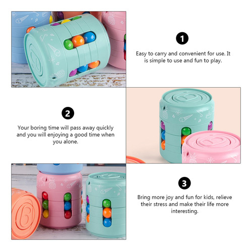 Juguete Educativo Con Forma De Cubo De Frijoles Para Niños C