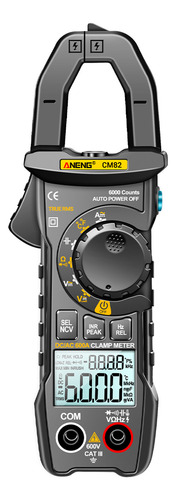 Pinza Amperimétrica Clamp Ncv Medidor Digital De Corriente C