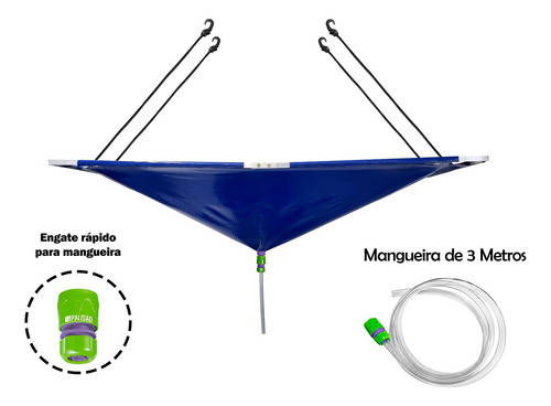 Kit Bolsa Coletora Limpeza Ar Condicionado Piso Teto Cassete