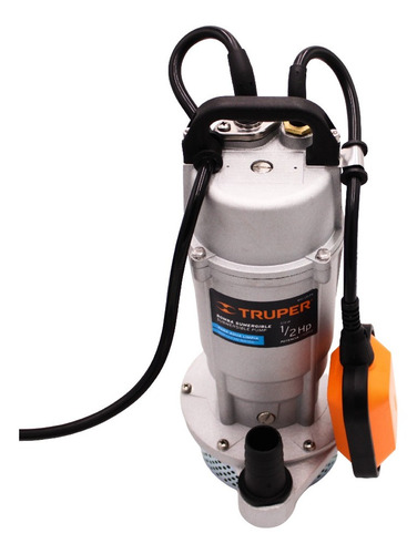 Bomba Sumergible Metalica Para Agua Limpia Uso Rudo 1/2hp 15