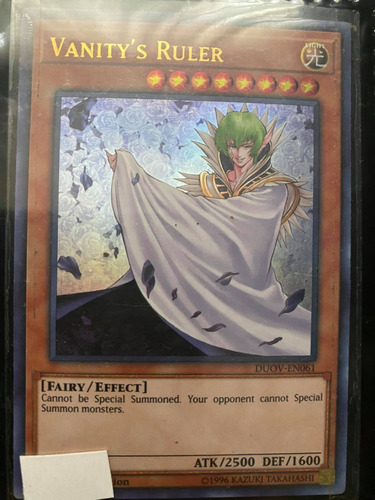 Vanity's Ruler Ultra Yugioh