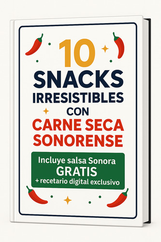 Pack Carne Seca Y Cecina De Res Sonorense -calidad Premium