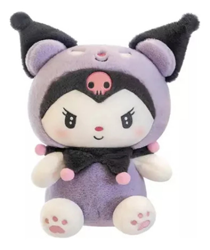 Kuromi De Peluche Sanrio Incluye Regalo 63cm