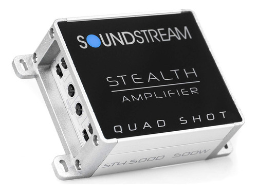 St4.500d - Amplificador Soundstream 4 Canales 500w Max Clase