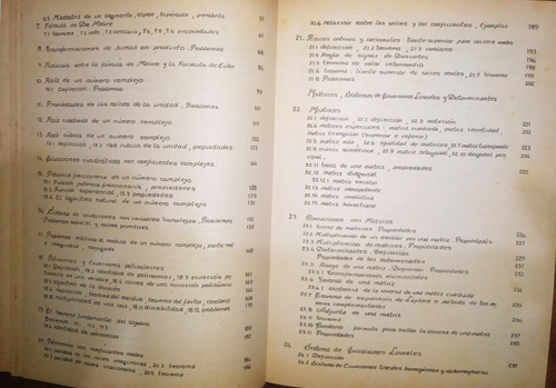 Libro Números Complejos (Usado)