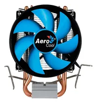 Comprar Enfriador de procesadores Aerocool Verkho2 Intel y Amd, LED negro\u002Fazul, negro y azul