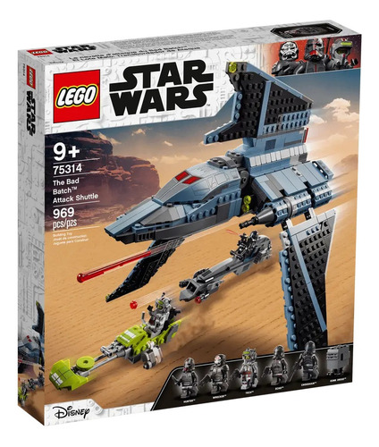 Lego Star Wars The Bad Batch Lanzadera De Ataque 75314 
