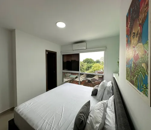 Se Alquila Lindo Apartaestudio En Quinto Piso Con Ascensor Para Renta Corta O De Larga Estancia