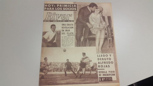 Revista River N° 852 29/3/61 River Triunfo En Mar Del Plata