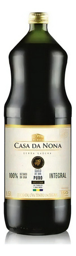 Suco De Uva Tinto Integral Casa Da Nona 1,5l