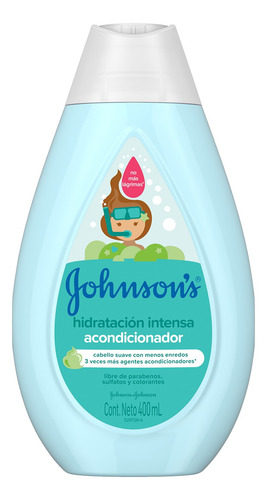 Johnsons Baby Acondicionador Hidratación Intensa 400ml