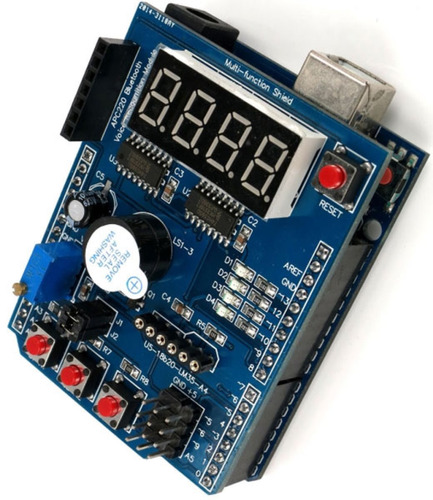 Shield Multifuncional Compatible Con Pic Robotica Arduino