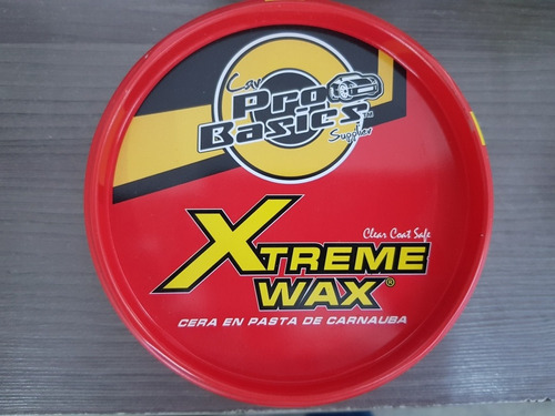 Xtreme Wax Cera De Carnaúba Pro Basics 