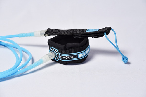 Imagen 6 de 9 de Pita Surf Tobillo Pro 7' Funboard Shock'n Blue (leash)