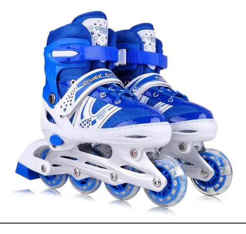 Patines Lineales Azul Talla M