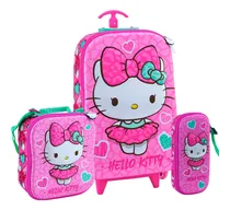 Comprar Scool Ranger Maleta Lonchera Cartuchera Hello Kitty Full 3d Color Multicolor