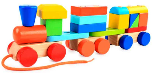 Tren De Arrastre Didactico Con Encaje