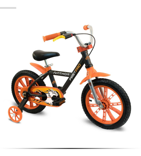 Bicicleta Bike Infantil Masculina Aro 14 First Pro - Nathor