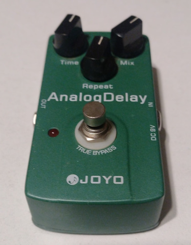 Pedal Analog Delay Joyo Jf-33 Entrega Inmediata.