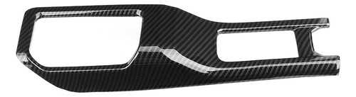 Panel Estilo Fibra De Carbono Gear Trim Abs Con Tracción En