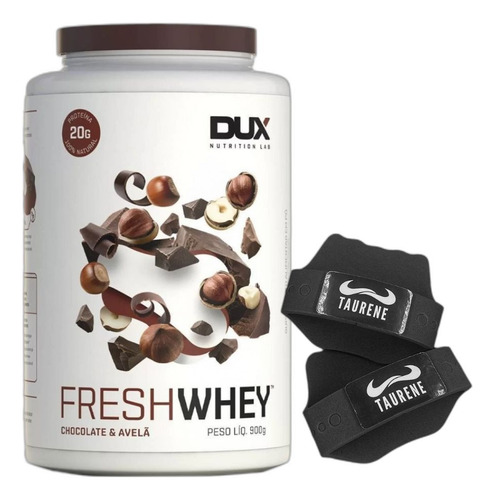 Fresh Whey Isolado Hidro 3w Chocolate 900g Luva Dux