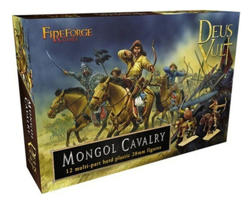 Cavalaria Mongol Fireforge Deus Vult Caixa 12 Mini Horde Rpg