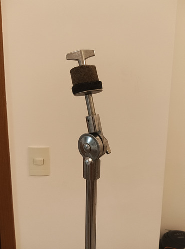 ## Estante De Pratos Reta Bateria Nagano, Gigante, Completa Prateado (Usado)