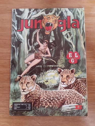 Cómic Jungla Año 3 Número 95 Editora Zig Zag 1970