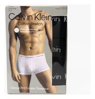 Boxer Calvin Klein 3 Pack Low Rise Trunk