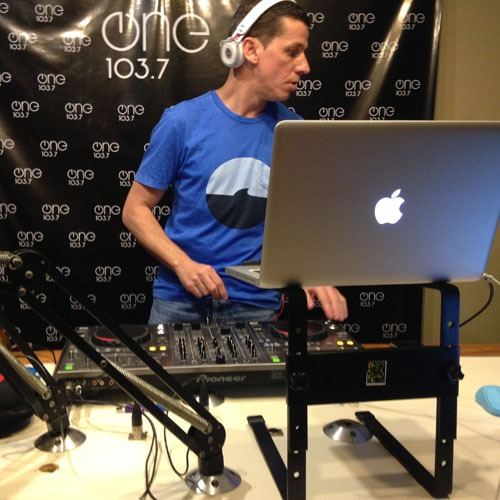 Imagen 8 de 10 de Pro Stands Soporte Notebook Controlador Mixer Dj Blanco