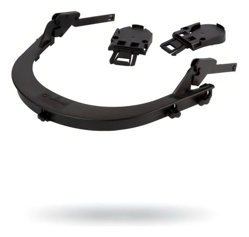 Adaptador Facial Libus Para Casco Milenium X4 Unidades Color Negro