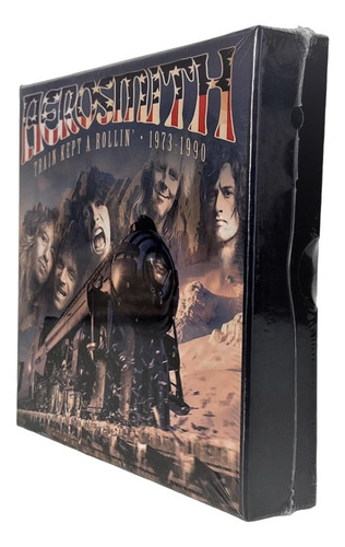 Box Aerosmith Train Kept A Rolling´ 1973-90 Broadcasts 10 Cd Versão Do Álbum Edição Limitada