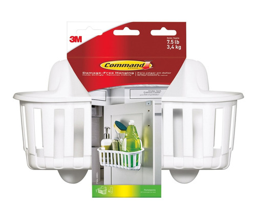 Organizador De Cocina 3m Command Blanco