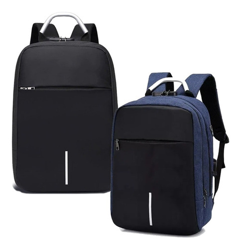 Mochila Anti-robo, Reflectiva Con Candado Puerto Usb - Otec