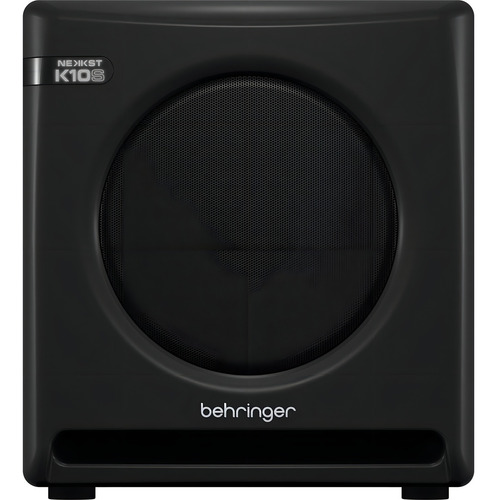 Subwoofer de estúdio ativo Behringer K10s de 10 polegadas - preto