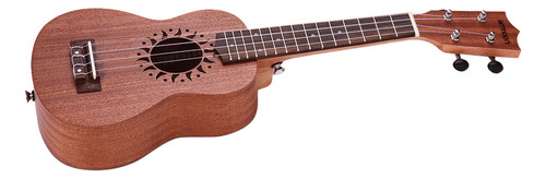 Ukelele De Madera De 21 Pulgadas, Ukelele Acústico