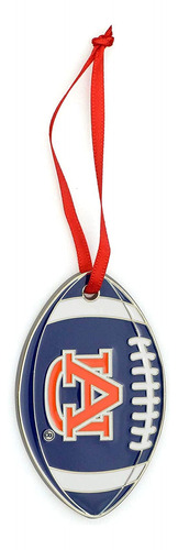 Auburn Tigers  L Fútbol Navidad Ornamento Tigres