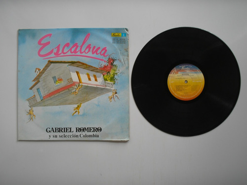 Lp Vinilo Gabriel Romero Su Seleccion Colombia Escalona 1992