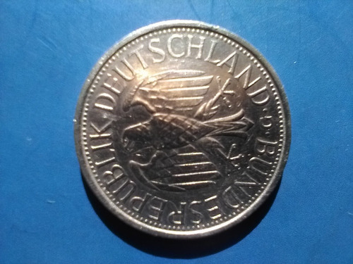 Moneda Alemania 1 Mark Año 1982 Águila Alemana 1 Marco